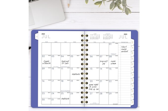 2023 Personal Size Weekly & Monthly Calendar Refill