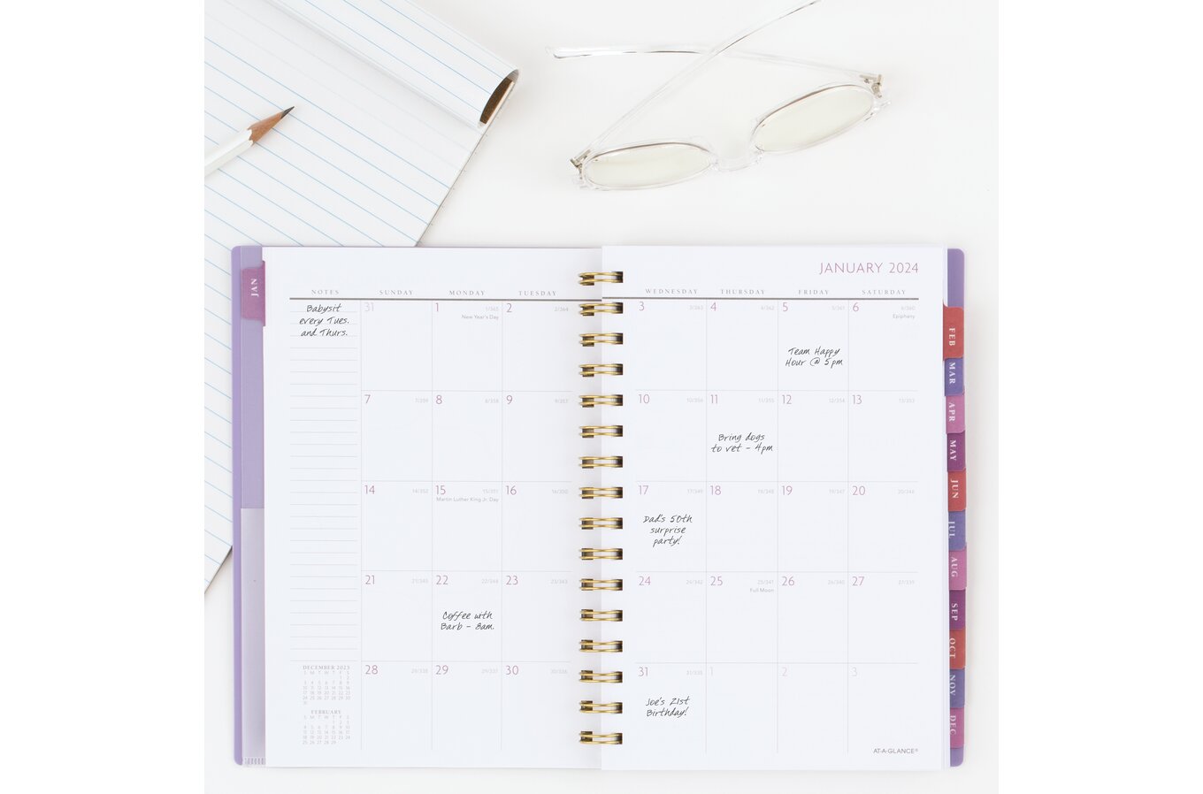 2024 Weekly Planner Pocket Size - Notebookpost