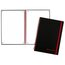 Black n' Red‭ Soft Cover Business Notebook, Twin Wire, 70 Sheets, 8 1/4" x 5 7/8", Black‬‬‬‬‬‬ thumbnail images 2 of 2