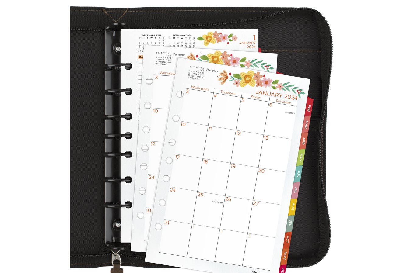 24-Month Ruled Monthly Planner, 8 1/2