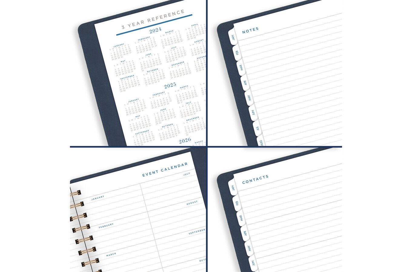 Mark's 2024 Vertical Weekly Planner A5 Mountain – MŌNO