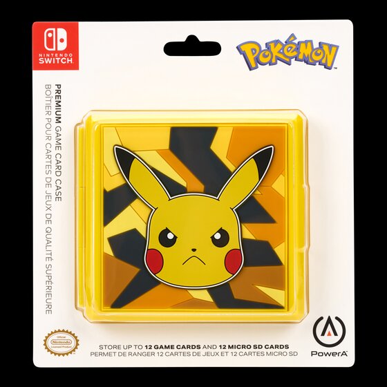Premium Game Card Case for Nintendo Switch - Camo Storm Pikachu Premium Game Card Case for Nintendo Switch - Camo Storm Pikachu
