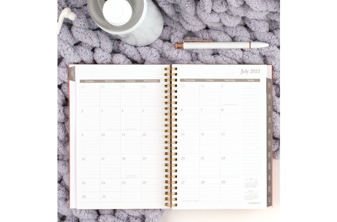 Cambridge® Floradoodle Weekly/Monthly Professional Planner, Adult