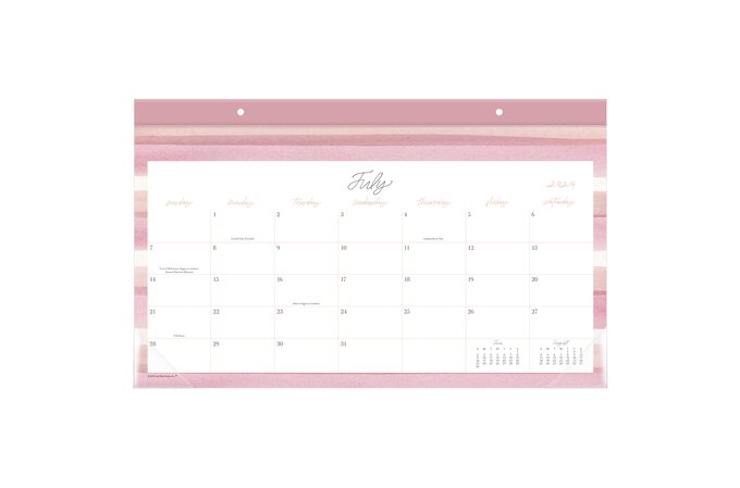 leah-bisch-for-cambridge-academic-2024-2025-monthly-desk-pad-calendar-stripe-compact-17-3-4-x-11-desk-calendars-cambridge