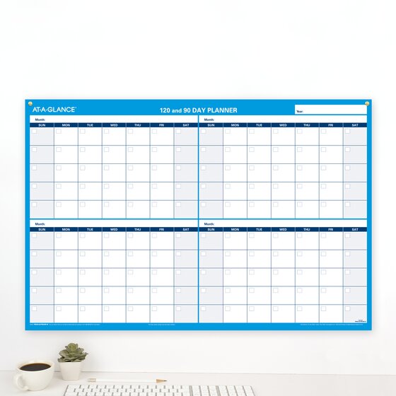 AT A GLANCE Undated 90 and 120 Day - 507597 