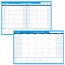 AT-A-GLANCE® Undated 30 and 60-Day Horizontal Erasable Wall Calendar, Reversible, 48" x 32" thumbnail images 4 of 5