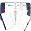 Simplified System by Emily Ley for AT-A-GLANCE Organizer Cover, 7 Ring, Navy, Desk Size, 5 1/2" x 8 1/2" thumbnail images 5 of 5