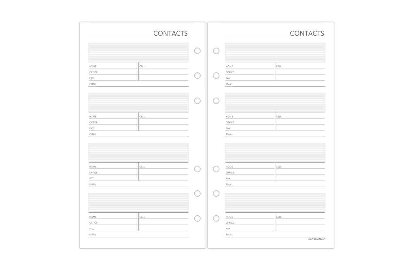 2024 Classic Weekly Planner Insert (6-Ring) – STIL