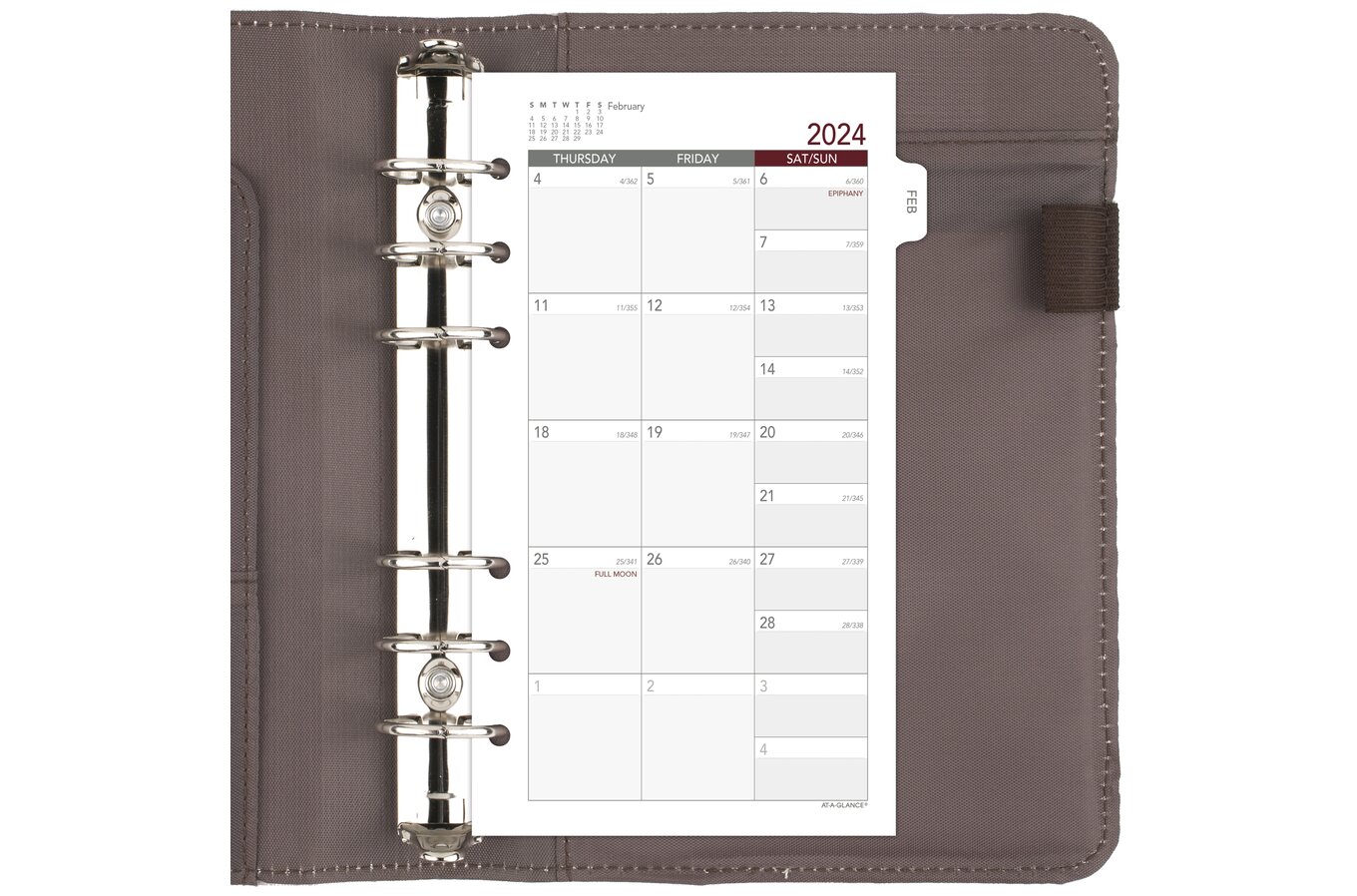 2024 Planner Refills - 3-Tier Down Weekly & Monthly Planner  Refill, Jan. 2024 - Dec. 2024, 5.5'' x 8.25'', A5 Planner Refill 2024, 7  Hole Loose Leaf, Monthly Tabs, 60 Minutes Intervals : Office Products