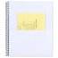 Mead® 1 Subject Wide Ruled Notebook, 8" x 10.5", Pastel Blue, Poly, Spiral, 100 Sheets thumbnail images 5 of 8
