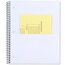 Mead® Spiral Notebook, 1 Subject, Wide Ruled, Plastic Cover, 8" x 10 1/2", 5 Pack thumbnail images 5 of 7