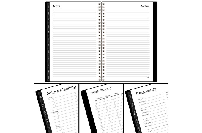Mead Basic Weekly Monthly Planners | Regular Year Planners | Mead