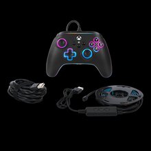 PowerA Manette Filaire sous Licence Officielle Microsoft Compatible avec  Xbox One, Xbox One S, Xbox One X & Windows 10 - Noir