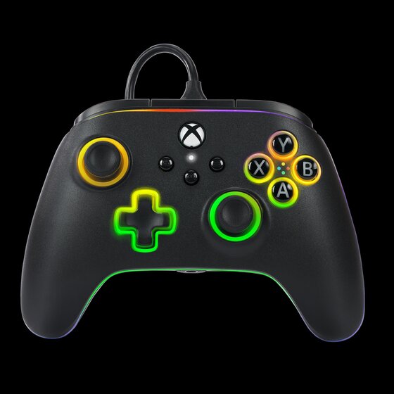  PowerA Wired Officially Licensed Controller For Xbox One, S, Xbox  One X & Windows 10 - Black : Video Games