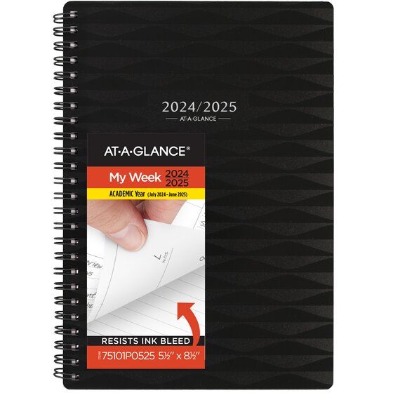AT-A-GLANCE® Elevation Academic 2024-2025 Weekly Monthly Planner