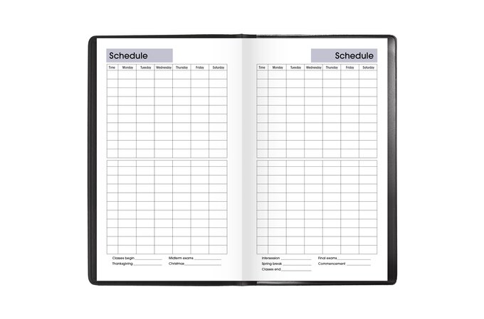 AT-A-GLANCE® DayMinder® Academic 2024-2025 Weekly Planner, Black