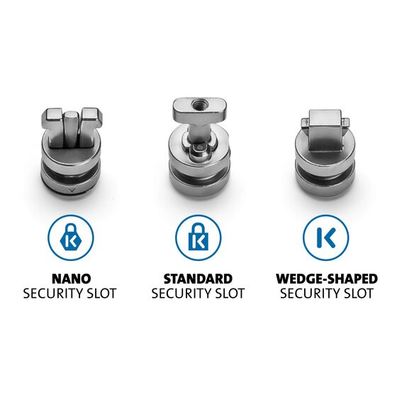 Kensington ClickSafe Point 2 Point Keyed Lock - Security