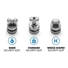 ClickSafe Universal Slots Security Anchors Kit