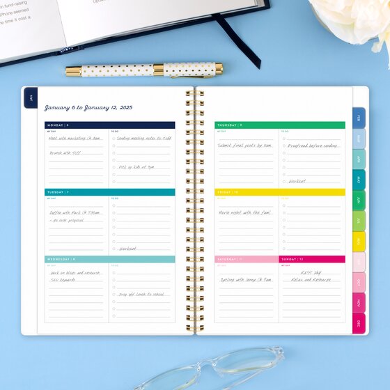 Simplified by Emily Ley for AT-A-GLANCE® 2025 Weekly Monthly Planner ...