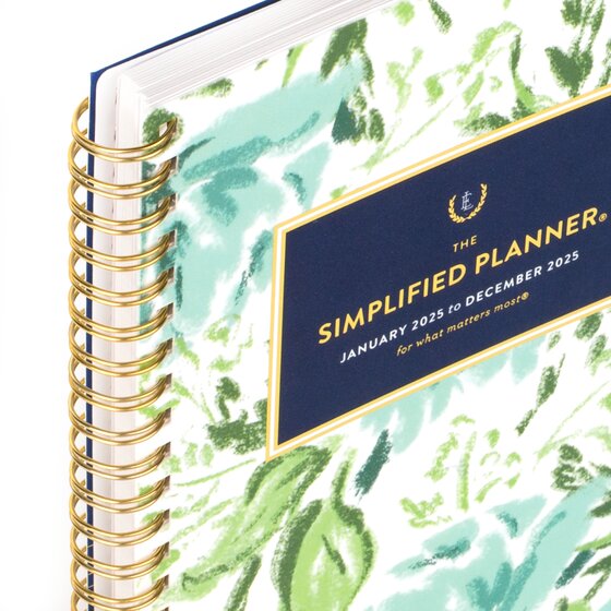 Simplified by Emily Ley for ATAGLANCE® 2025 Weekly Monthly Planner