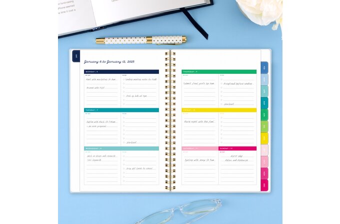 Simplified by Emily Ley for AT-A-GLANCE® 2025 Weekly Monthly Planner ...