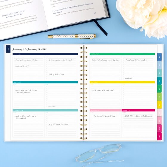 Simplified By Emily Ley For AT-A-GLANCE® 2025 Weekly Monthly Planner ...