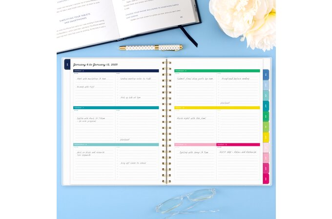 Simplified by Emily Ley for AT-A-GLANCE® 2025 Weekly Monthly Planner ...