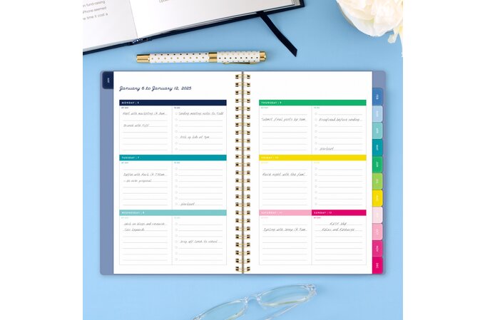 Simplified by Emily Ley for AT-A-GLANCE® 2025 Weekly Monthly Planner ...