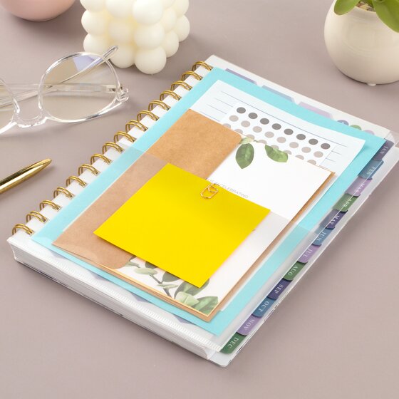 AT-A-GLANCE® BADGE 2025 Weekly Monthly Planner, Floral, Small, 5 1/2