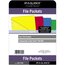 AT-A-GLANCE® File Pockets, Desk Size, 5 1/2" x 8 1/2", 4 Pack thumbnail images 1 of 4