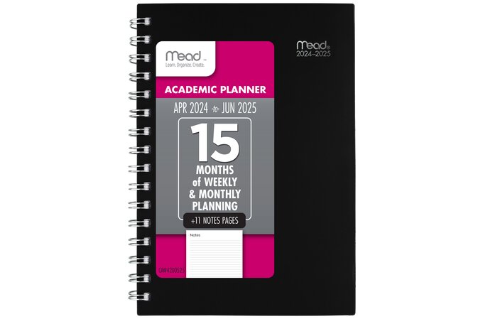 Mead® Basic Academic Weekly Monthly Planners | Academic Fashion ...