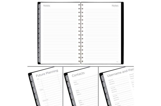 Mead® Basic Academic Weekly Monthly Planners | Academic Fashion ...