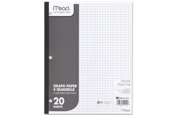 Extra-Large Graph Paper Pad