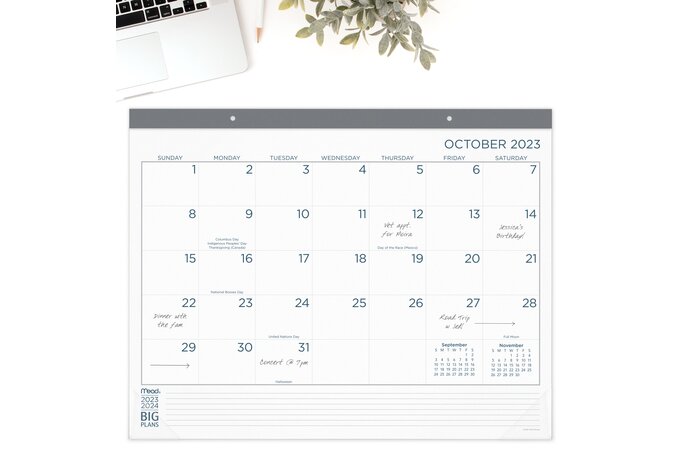 Large Print Wall Calendar 2024