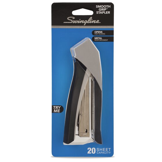 Swingline® SmoothGrip™ Stapler, 20 Sheets, Color Chosen For You ...