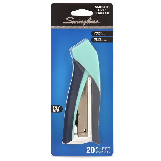 Swingline® SmoothGrip™ Stapler, 20 Sheets, Color Chosen For You | Swingline Full Size Staplers – Desktop Staplers | Swingline Swingline® SmoothGrip™ Stapler, 20 Sheets, Color Chosen For You | Swingline Full Size Staplers – Desktop Staplers | Swingline