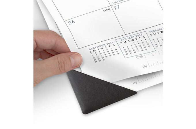 AT-A-GLANCE® Contemporary 2025 Monthly Desk Pad Calendar, Standard, 21