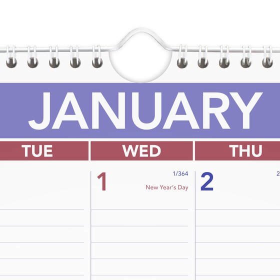 ATAGLANCE® 2025 Erasable Monthly Wall Calendar, Medium, 12" x 17