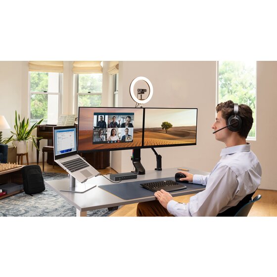 SD4880P EQ USB-C® 10Gbps Quad Video 17-in-1 Driverless Dock 100W