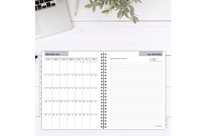 AT-A-GLANCE® DayMinder® Executive 2025 Weekly Monthly Refill for G545 ...