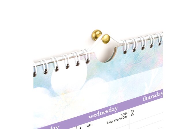 AT-A-GLANCE® Dreams 2025 Monthly Wall Calendar, Medium, 15" x 12