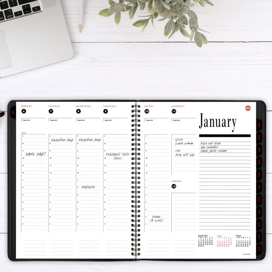 AT-A-GLANCE® 800 Range 2025 Weekly Monthly Appointment Book Planner