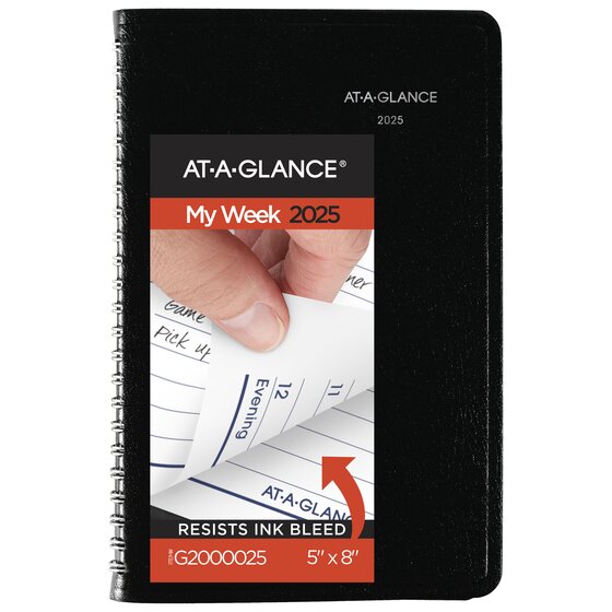 AT-A-GLANCE® DayMinder® 2025 Weekly Appointment Book Planner