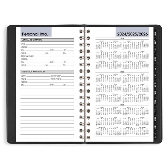 AT-A-GLANCE® DayMinder® 2025 Weekly Appointment Book Planner