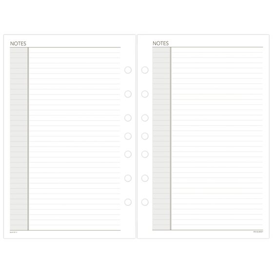 AT-A-GLANCE® Notepad, Loose-Leaf, Desk Size, 5 1/2