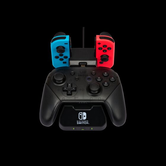 コントローラー・チャージングベース for Nintendo Switch - ブラック