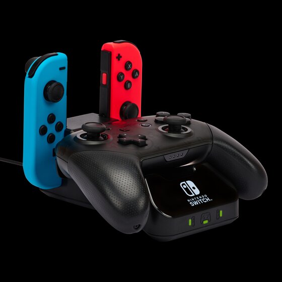 コントローラー・チャージングベース for Nintendo Switch - ブラック