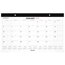 Cambridge® 2025 Business Monthly Desk Pad Calendar, Compact, 17 3/4 " x 11" thumbnail images 1 of 7