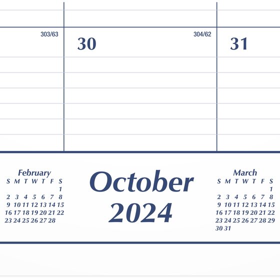 Mead Desk Calendar 2025 