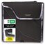 Five Star® 3" Sewn Zipper Binder Plus Removable Padded Case, 850 Sheet Capacity, Black/Gray thumbnail images 1 of 6